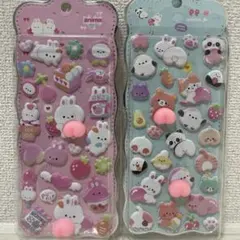 ぷにぷにおしりシール 立体シールセット 2シート