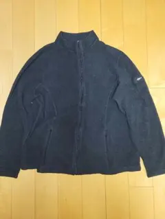 L.L Bean スナップT フリース黒XL アウトドアY2K