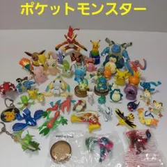 ポケットモンスター　ポケモン　ミニフィギュアまとめ売り！モンコレ指人形　当時物