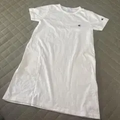 Champion 半袖ワンピース 150 ホワイト