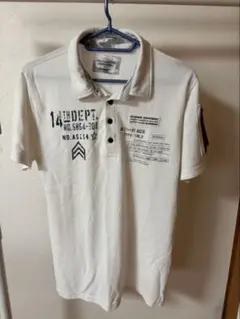 CREATION CUBE ポロシャツ XL ホワイト