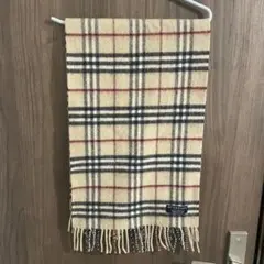 BURBERRY チェック柄 マフラー 100%ラムウール