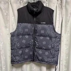 Subciety ペイズリー柄 ダウンベスト ブラックのサムネイル