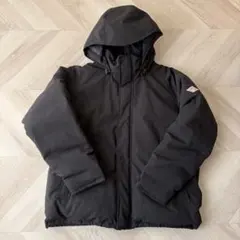 DANTON DOWN ARMY HOODED JACKET ブラック L