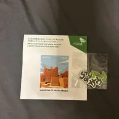 【非売品】大阪・関西万博 サウジアラビア 来場者100万人記念限定ピンバッチ 非売品】大阪・関西万博 サウジアラビア 来場者100万人記念限定