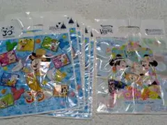 東京ディズニーリゾート＆シー 30th ショッピング袋 小7枚セット
