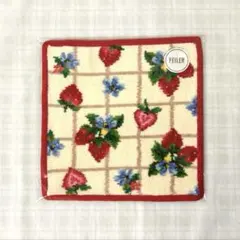 フェイラー♡ストロベリーフィールドプティ　ハンカチ新品未開封　FEILER