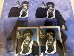 鬼滅の刃　アニプレックスくじ 獪岳E賞クリアファイル、ブロマイド