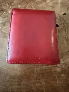 [Hender Scheme] 財布　赤い色　使用感あり