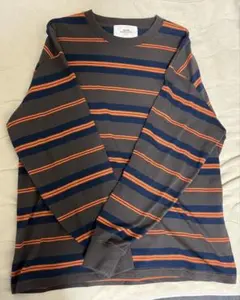 田中シェン着　POLYPLOID マルチボーダー ロングスリーブ カットソー 田中シェン着 POLYPLOID マルチボーダー ロングスリーブ カットソー