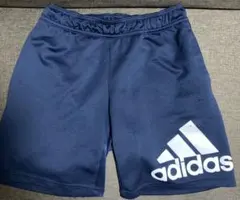 adidas ハーフパンツ150cmネイビー