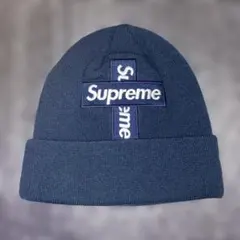 Supreme New Era Cross Box Logo Beanie
