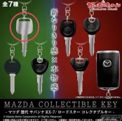 マツダ歴代コレクタブルキー RX-7 サバンナ SA22C ガチャ