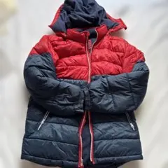 GapKids ダウンジャケット レッド ネイビー