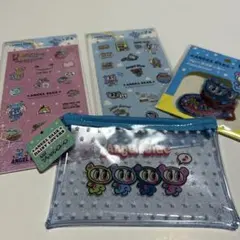 エンジェルブルー　シール３点+ラメポーチセット