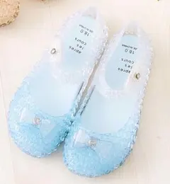 新品 apres les coursリボンジェリーパンプス14cmサックスブルー