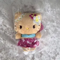 ハローキティ トコナツバケーションデザインシリーズ　マスコットホルダー