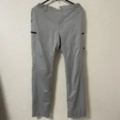 FILA グレー ストレートパンツ ポケット付き