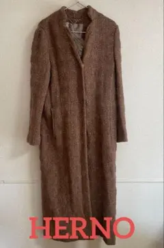 [新品]HERNO Resort ヘルノ ガウンコート　COAT pinkピンクのサムネイル