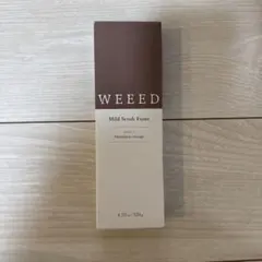 WEEED マイルドスクラブフォーム 120g 洗顔料のサムネイル
