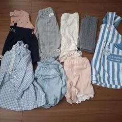 子供服　まとめ　長袖　半ズボン　90 95 100　保育園着