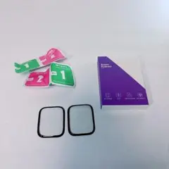 9★2枚セットApple Watch Series 8/7 45mm ブラック