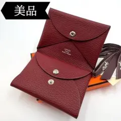 B3979 未使用 エルメス トゥードゥー レザー×フェルト フラットポーチ 