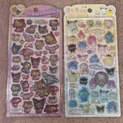 【正規品2点セット】うるちゅるポップシール　サンリオ