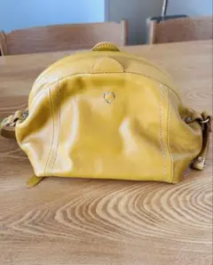 【美品】マルメロ 牛皮バッグ Marmelo バッグ イエロー レディース