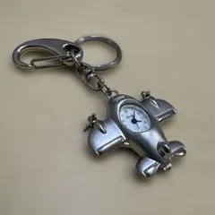 キーホルダー 時計 Fede クォーツ 飛行機 中古 電池切れのサムネイル