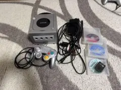 ゲームキューブ　シルバー　すぐに遊べます！