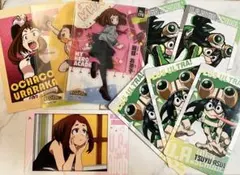 ヒロアカ　８枚セット　カード　スナップマイド　梅雨　お茶子