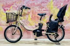 ZK3822 電動自転車 ヤマハ パスバビー 子供乗せ 20インチ 送料無料