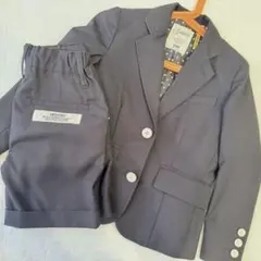 Smoothy フォーマル セットアップ スーツ ハーフパンツ ネイビー 110