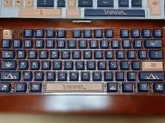 EPOMAKER PBTキーキャップ ダークブルー　　エジプト風