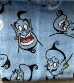 アラジン　ジーニー　フェイスタオル　2枚組