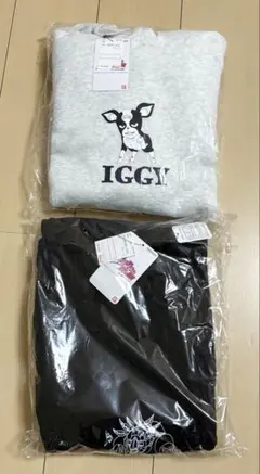 ジョジョの奇妙な冒険 アベイル イギー IGGY パーカー&パンツ Lサイズ