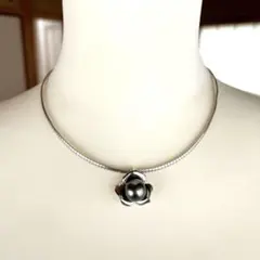 黒パールチョーカー