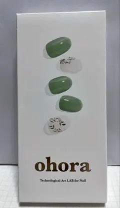 【未使用・匿名】ohoraネイルシールSpringGarden ND-035-G