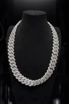 iced out Miami necklace 14ミリ　50センチ
