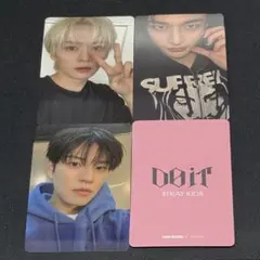 Straykids DOIT タワレコ 特典 3枚　リノ　ヒョンジン　スンミン