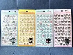 【正規品】ボンボンドロップシール サンリオ ミニ4枚セット