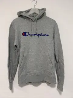 Champion パーカー　フーディー　スウェット　グレー