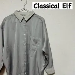 CLASSICAL ELF バイカラーシャツ レディース