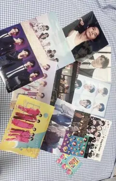 King & Prince クリアファイル、ファイルセット、シールセット