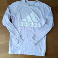 adidas 薄紫 長袖カットソー size150