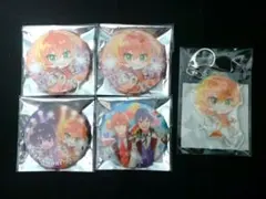 すとぷり ジェル Next!! 缶バッジ4点＋キーホルダー