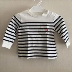 Ralph Lauren(ラルフローレン)￤ロンT￤6M ( 70 )￤ボーダー