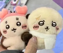 ちいかわ クリップぬいぐるみ　ラッコ&古本屋　2種セット