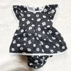 tete a tete テータテート 花柄 ブラウス ロンパース 80